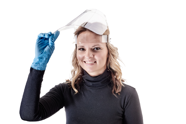 Щиток захисний М1-10 (10 змінних екранів) SAFE MASK